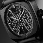 統一されたマットブラックの質感が構造的な美しさを際立たせる