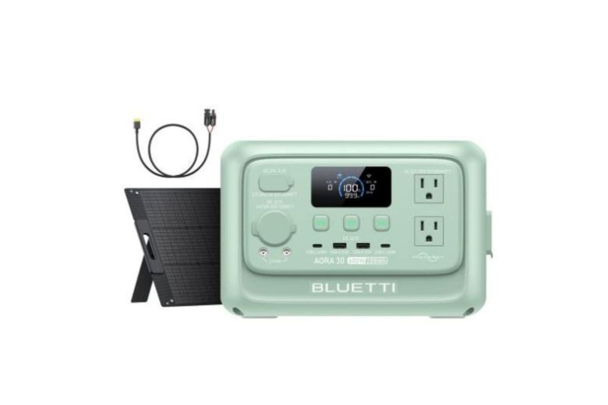 BLUETTI「AORA 30 V2 + 100Wソーラーパネルセット」￥54,800 → ￥39,800