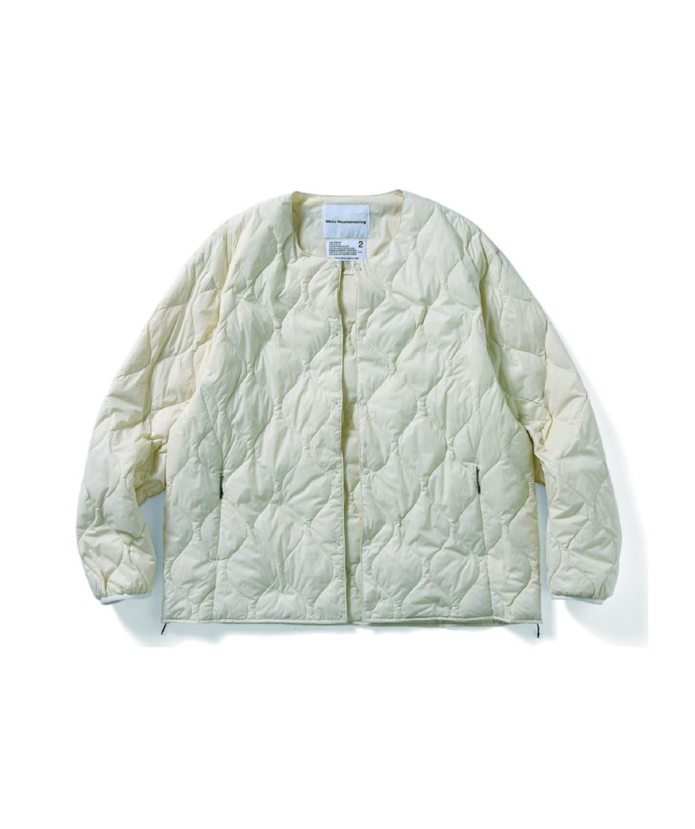 ホワイトマウンテニアリング×タイオン「10th Anniv. Light Down JKT」￥19,800／3色展開（ブラック、ホワイト、パープル）