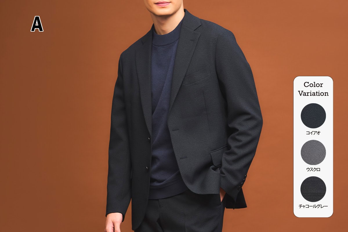 トップバリュ ピースフィット ウォーム セットアップジャケット［TV150AJR205］ ￥9,800（税込￥10,780）