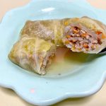 “進化したコンソメ”でつくったロールキャベツ