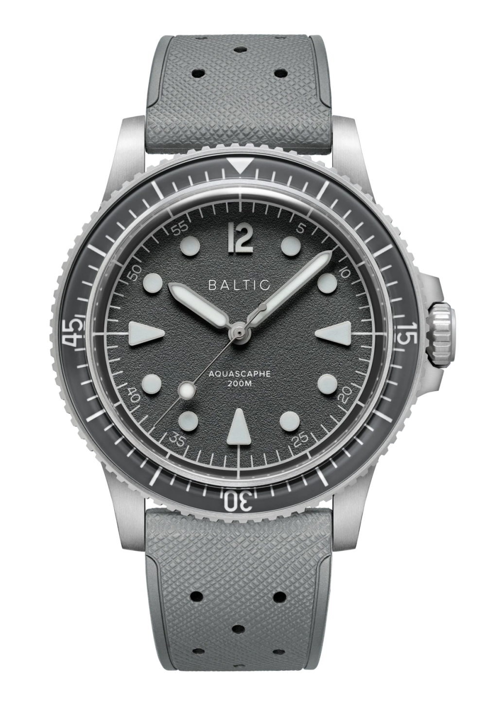 バルチック「アクアスカーフ MK2」￥132,000／自動巻／37㎜、39.5㎜／パワーリザーブは約42時間／200m防水