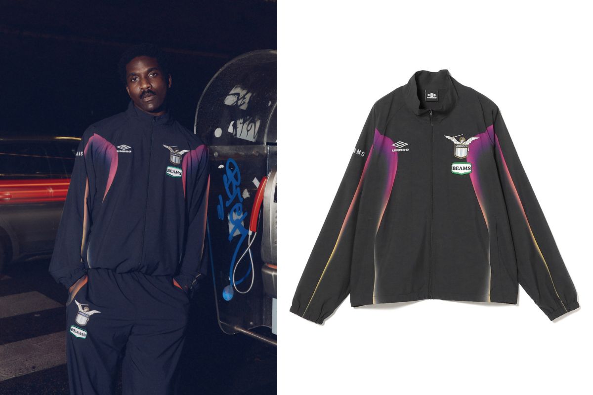 LORENZ.OG × UMBRO × BEAMS「トラックジャケット」￥31,350