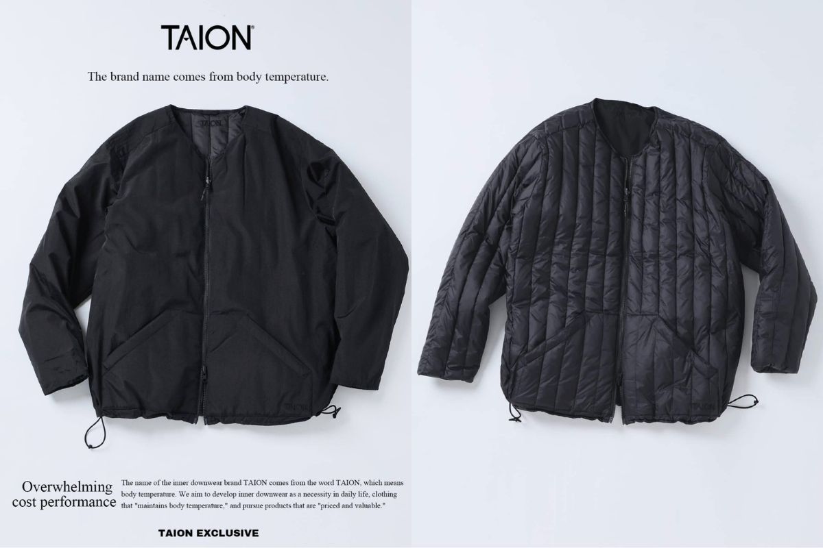 ジャーナルスタンダードレリュームナイロンジャンバーリバーシブルTAIONコラボ JOURNAL STANDARD relume（ジャーナルスタンダード レリューム