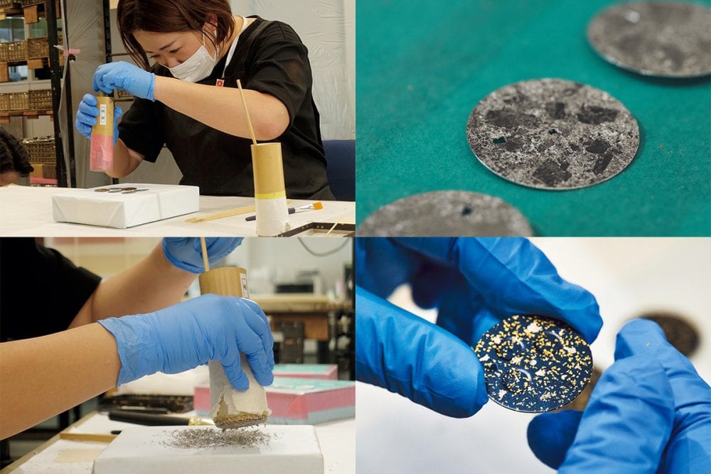 伝統を継承するメーカー・箔一の熟練職人である宮城理美氏