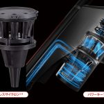 掃除開始から終了までパワフルな吸引力が持続