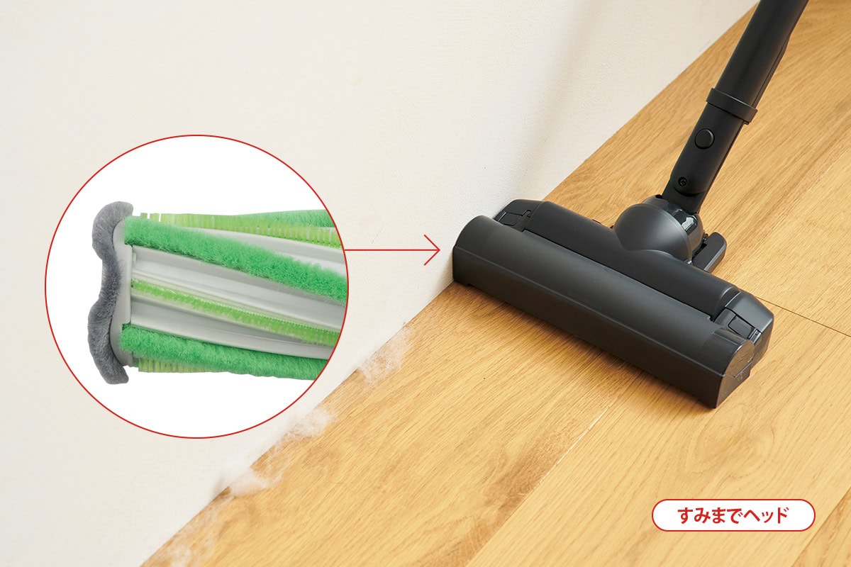 「すみまでヘッド」を搭載