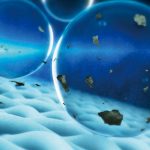 マイクロバブルが衣類からはがれた汚れをキャッチ