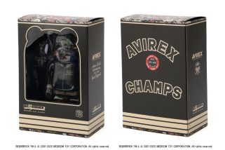 【ブランド誕生50周年】アヴィレックスがBE@RBRICKと初コラボ！フライトジャケットのDNAを受け継ぐスペシャルモデルが登場