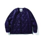 ホワイトマウンテニアリング×タイオン「10th Anniv. Light Down JKT」￥19,800／3色展開（ブラック、ホワイト、パープル）