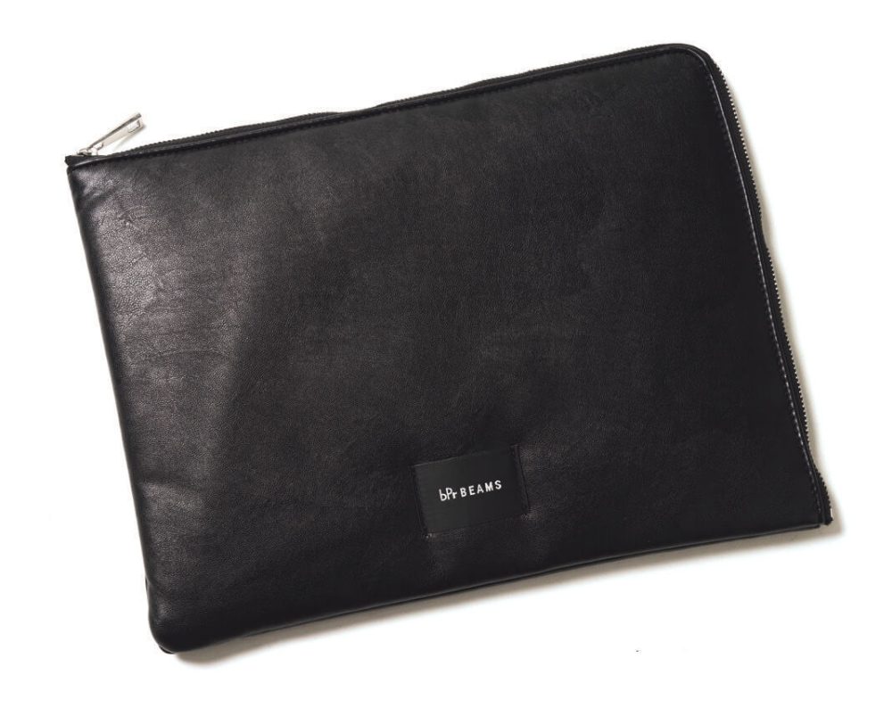 bPr BEAMS　フェイクレザー PC ケース