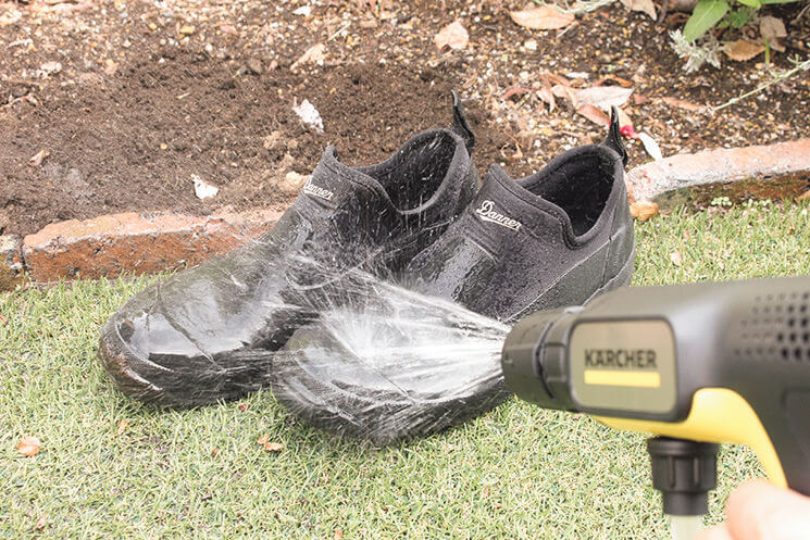 帰る前に10秒ケルヒャー