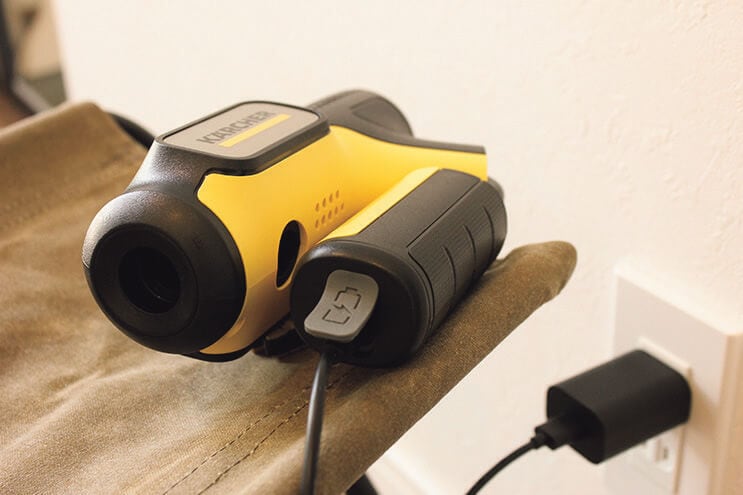 充電式を採用、邪魔なコードはなし