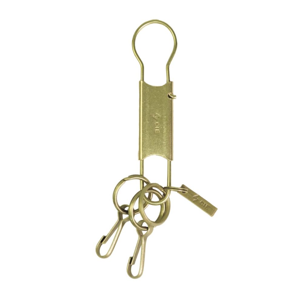 シー　BRASS KEY FOB - PIN TYPE