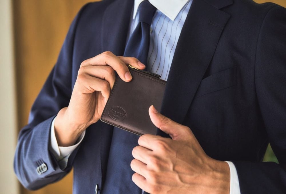 SHIPS any　ホーウィン ジップ ウォレット