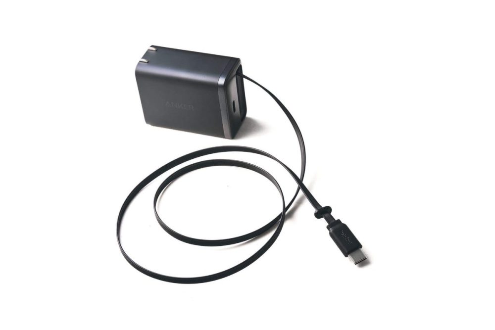 アンカー・ジャパン　Anker Nano Charger（35W,巻取り式 USB-Cケーブル）