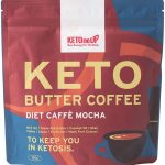小腹満足部門大賞 勝山館 KETOneUP ケトバターコーヒー ダイエットカフェモカ 150g ￥2,895
