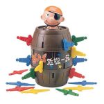 タカラトミー 黒ひげ危機一発 「初登場は1975年。ちょっとスマートな初代「黒ひげ危機一発」」