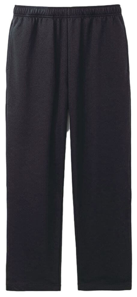 長袖クルーネック＋ロングパンツ上下セット
サイズ：M・L・XL
単品価格：上各￥4,389（税込）、下各￥4,389（税込）
BLACK