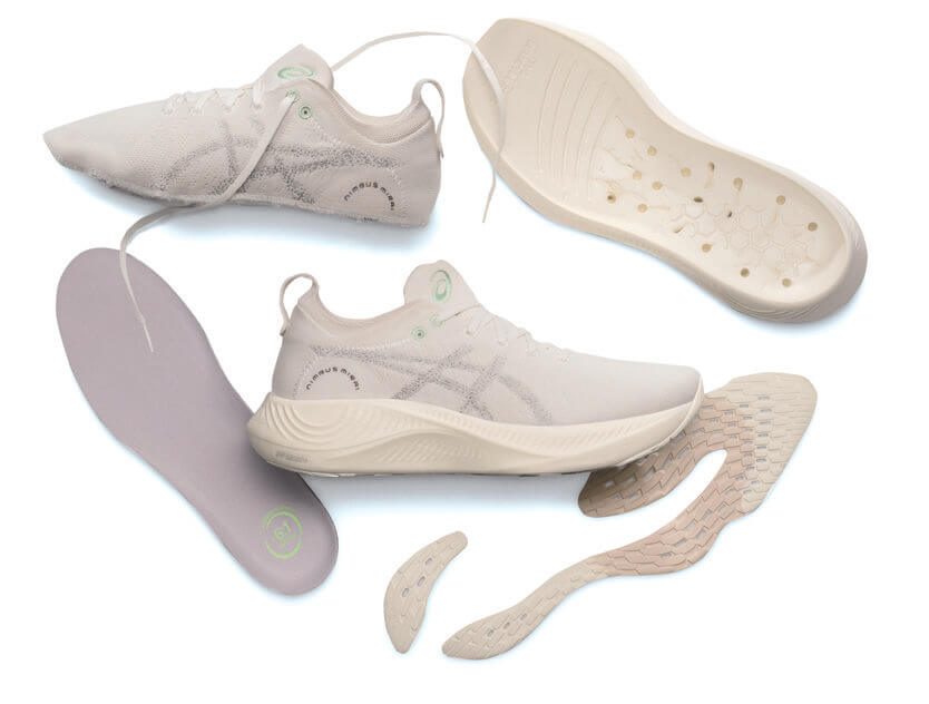 リサイクル素材を積極採用。新開発の接着剤を使うことで、素材ごとの分別リサイクルが可能になった