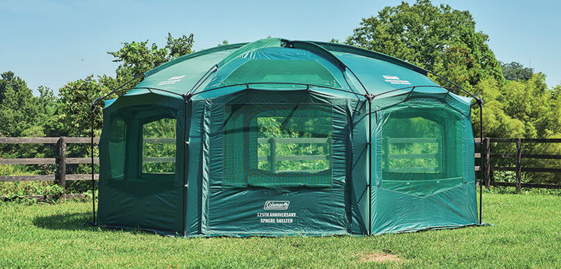 シーンに合わせて設営アレンジ！