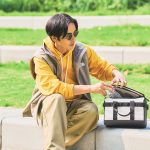 コンパクトサイズのクーラーでありながら、全面に肉厚のPEフォームを内包し保冷性能は抜群