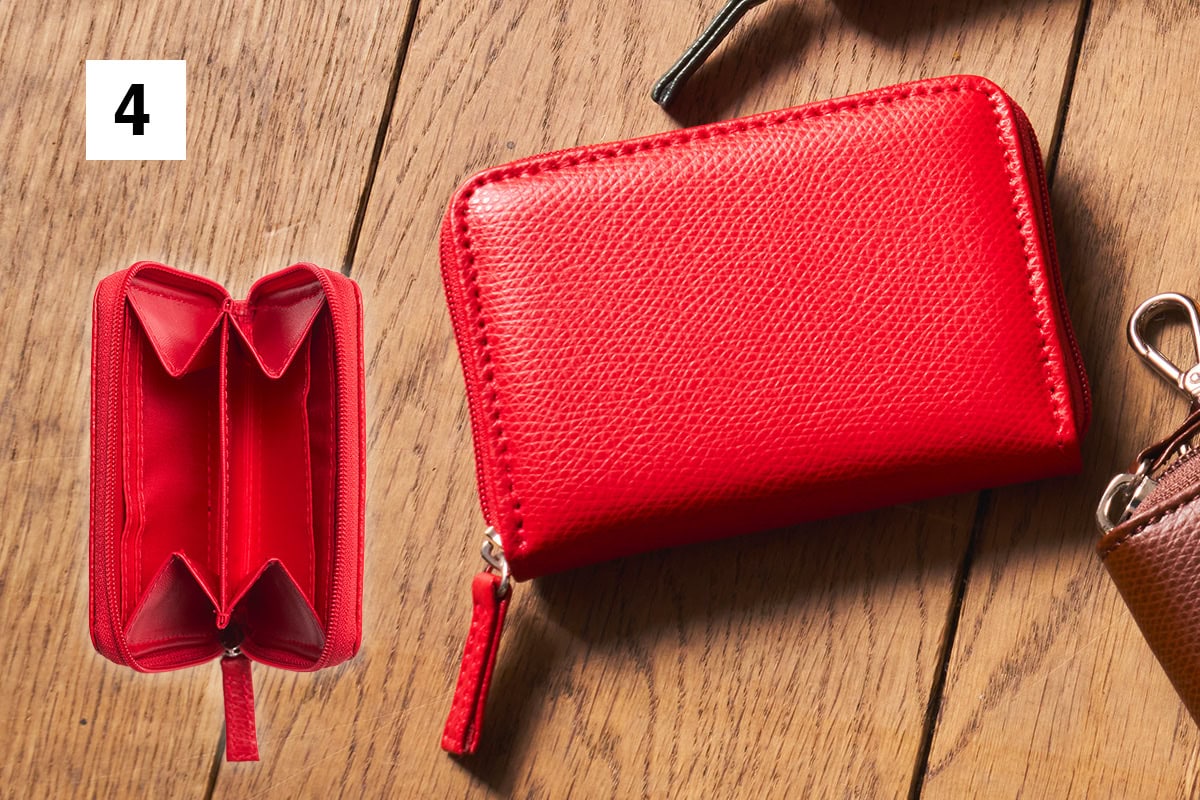 トップバリュ ファスナー小銭入れ［TV152AWA734］ ￥1,980（税込￥2,178）