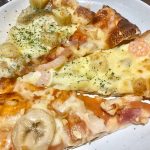 シェーキーズ、生地は毎日お店で手づくり、サクッとクリスピーな食感