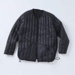 タイオン「別注 ヴァーチカルキルト リバーシブル ダウンカーディガン」￥15,950