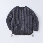 タイオン「別注 ヴァーチカルキルト リバーシブル ダウンカーディガン」￥15,950