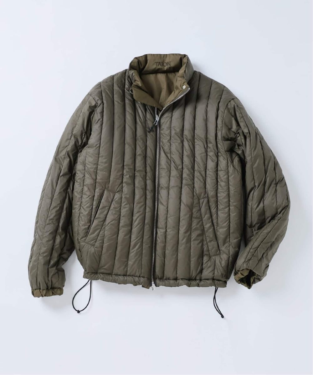 タイオン「別注 リバーシブル ショートモッズ ダウンブルゾン」￥17,380