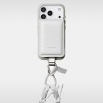 オブジェクツアイオー×ミーンズワイル「デタッチャブルストラップ + iPhoneケースセット ダイニーマ(R)レザーウォレット」￥47,300／2色展開