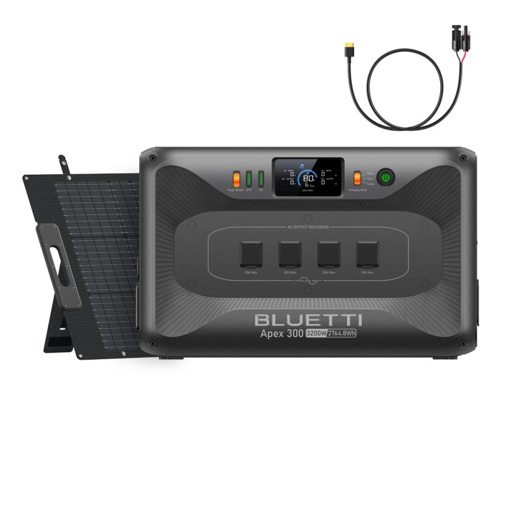 BLUETTI「Apex 300 + 200Wソーラーパネルセット」￥392,400 → ￥210,000
