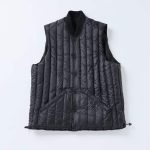 タイオン「別注 ヴァーチカルキルト リバーシブル ダウンベスト」￥13,200