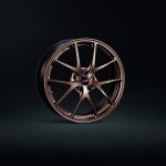 STI 製 BBS18 インチ×7.5J アルミホイール(マットブロンズ)