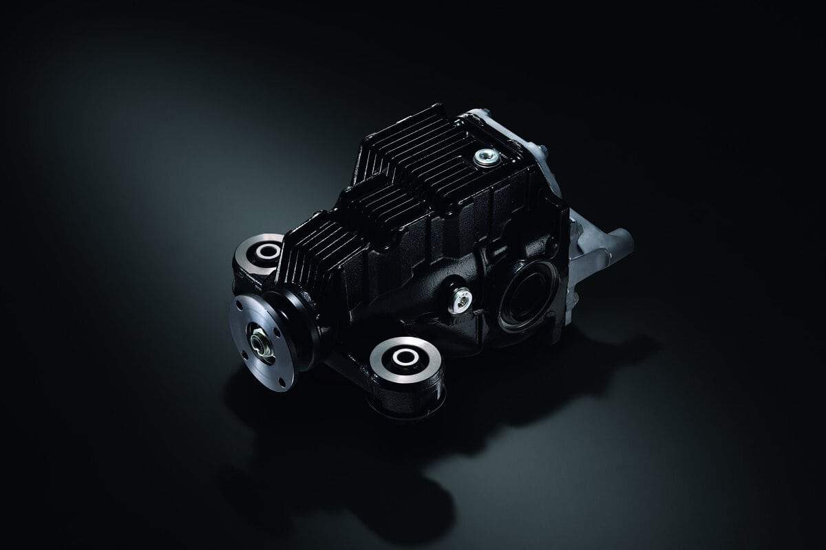 冷却フィン付リヤデファレンシャルキャリア