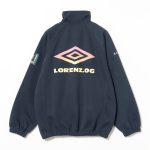 LORENZ.OG × UMBRO × BEAMS「ハーフジップスウェット」￥25,300
