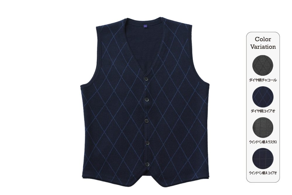 トップバリュ 柄物ジレベスト［TV151KV0035］ ￥3,980（税込￥4,378）