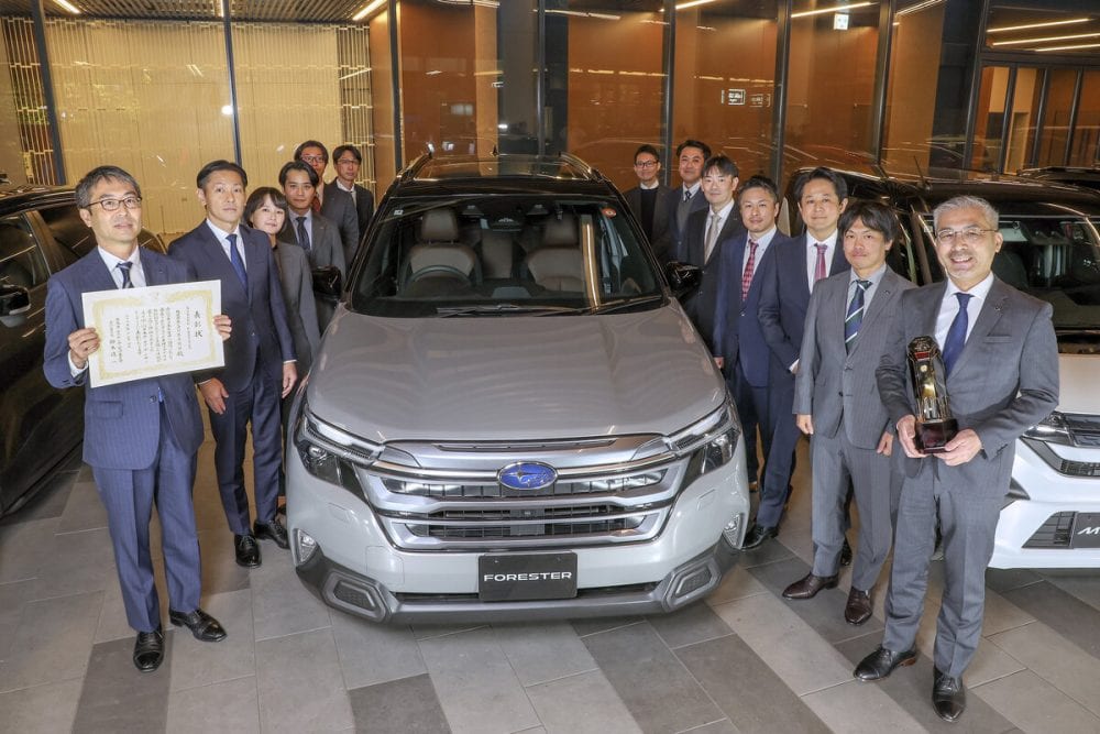 「走行性能、実用性、快適性、オフロード性能、そしてスバルが一貫して重視してきた安全性を高い次元で融合したSUV」という点が高く評価された