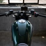 ハンドルポジションも前傾になり過ぎず、リラックスした大勢でライドを楽しめる