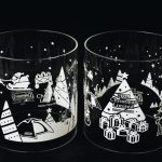 グローブはサンタ柄とトナカイ柄