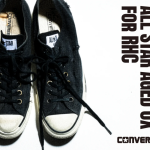 【コンバース×ロンハーマン】こなれ感たっぷりの「オールスター エージド」にRHCのエッセンスを注入！　様々なスタイリングに溶け込むユニセックスモデルに