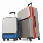 プロテカ「ポケットライナー2 カントリーエディション」機内持込¥77,000、預け入れ¥90,200/2色展開(デザートベージュ、オアシスブルー)