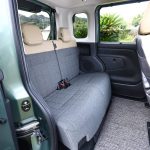 クラス最高レベルのスペースを活かした後席まわりは広々