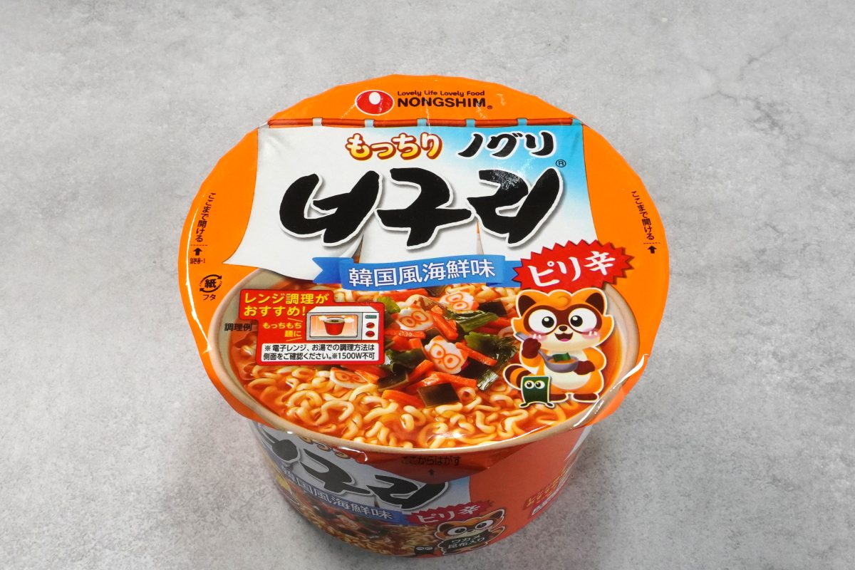 農心ジャパン
もっちりノグリ 韓国風海鮮味 カップ(ピリ辛)