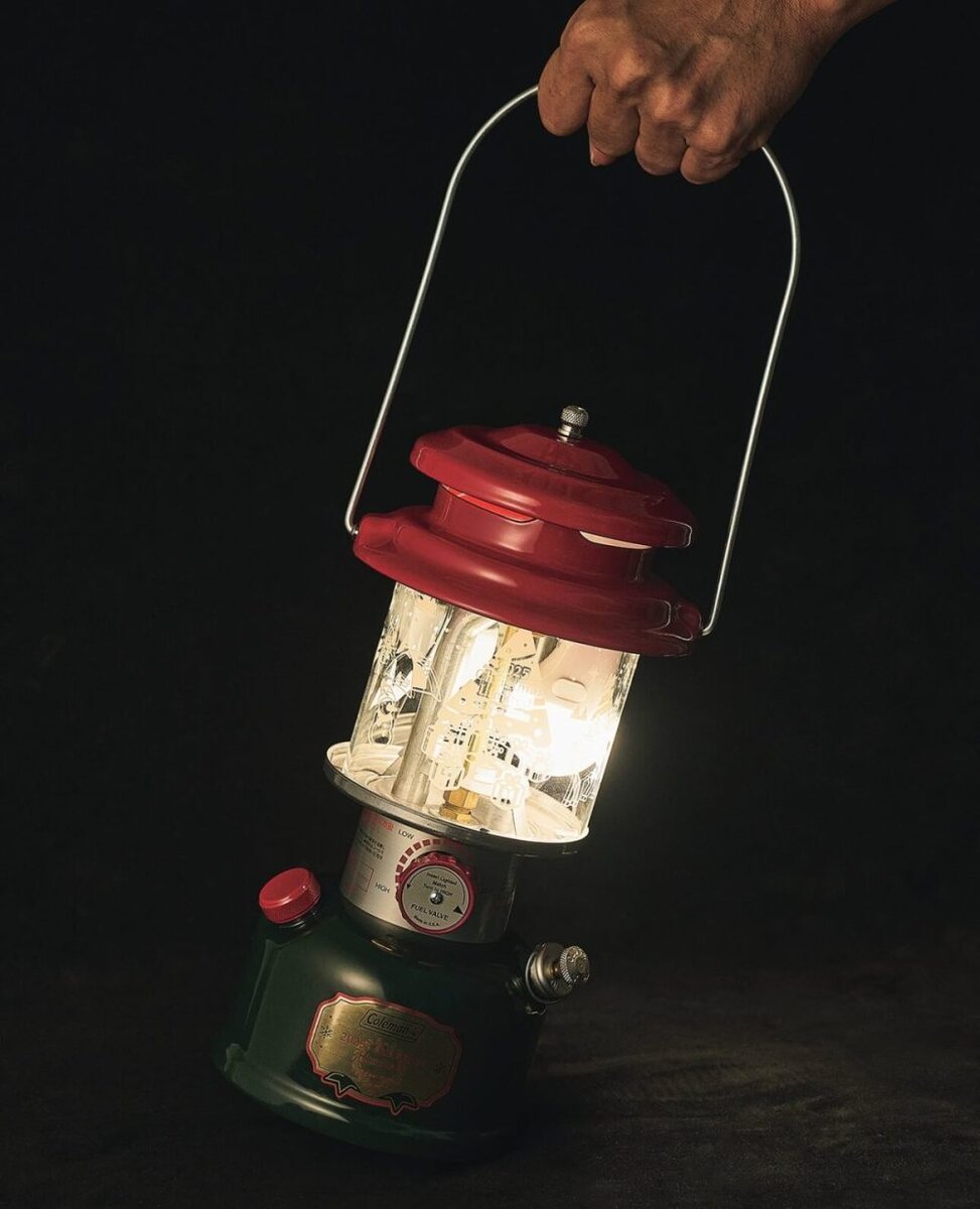 伝統のワンマントルランタンにLEDが灯る！