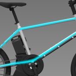 スチールパイプならではの細身設計を活かした水平基調の理想的なダイヤモンドフレームが特徴