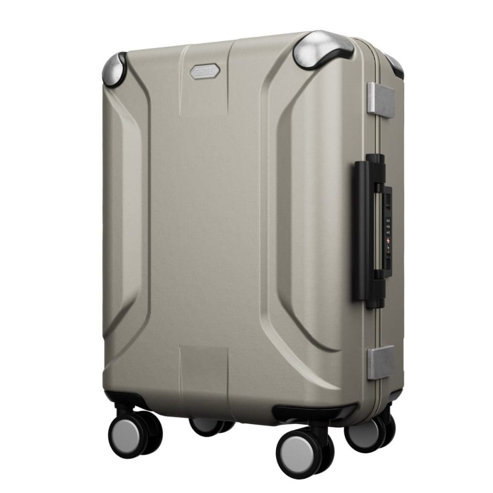 ヘルメットの設計開発、製造で培われた衝撃吸収技術をキャリーケースに応用