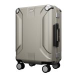 ヘルメットの設計開発、製造で培われた衝撃吸収技術をキャリーケースに応用