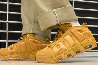 【あの“デカロゴ”が大人仕様に】ウィートカラーが渋すぎて即買いレベル！ナイキ「エア モア アップテンポ LOW」をエディターが試し履き